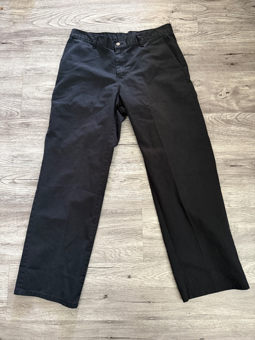 Dickies Black Straight-Leg Chinos